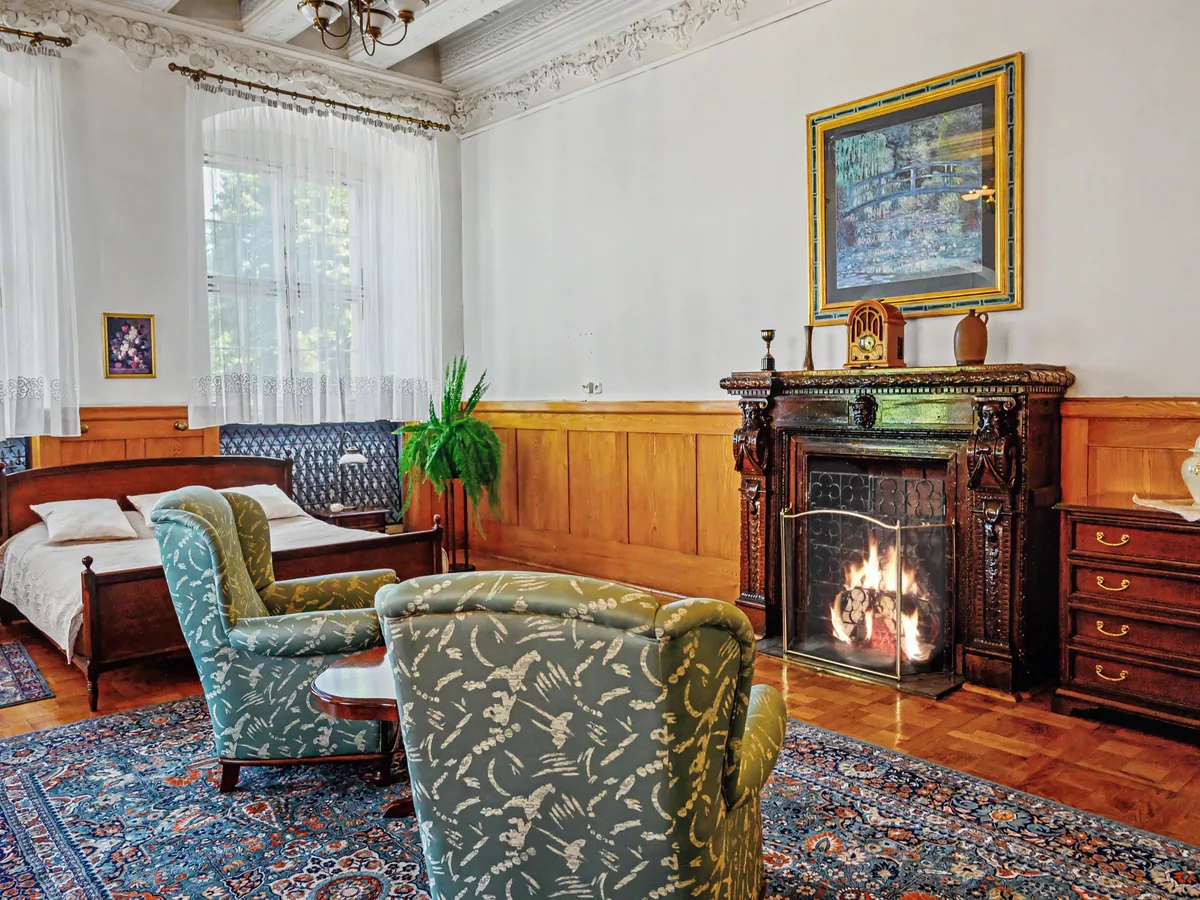 Primary Suite, after Fireplace Fire